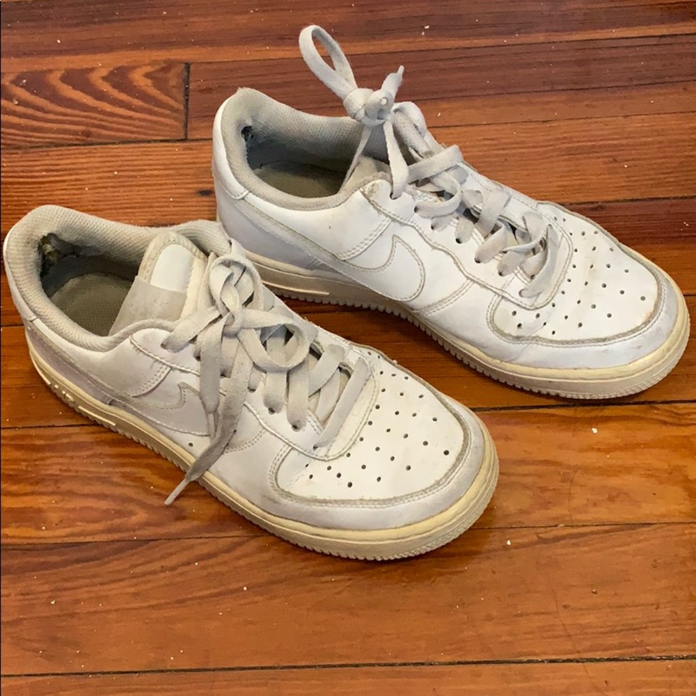 White Air Force 1s